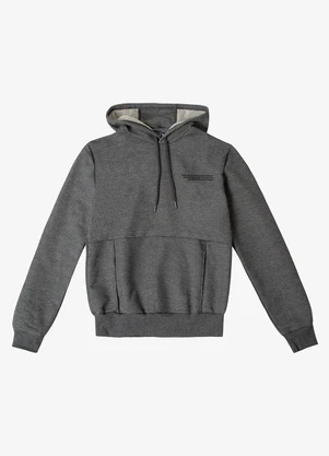 Minty - Blusão com Capuz Masculino Cinza - MINTY