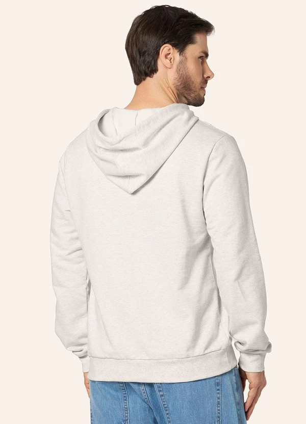 Diametro - Blusão com Capuz Masculino Diâmetro Bege 2