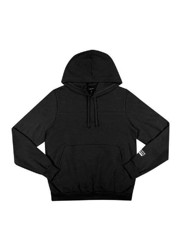 Rezzato - Blusão Detalhes Contrastantes Masculino Preto 1