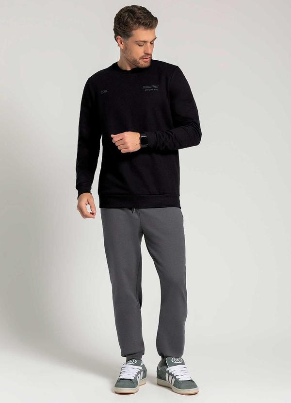 Exco - Blusão Masculino Estampado Preto 2