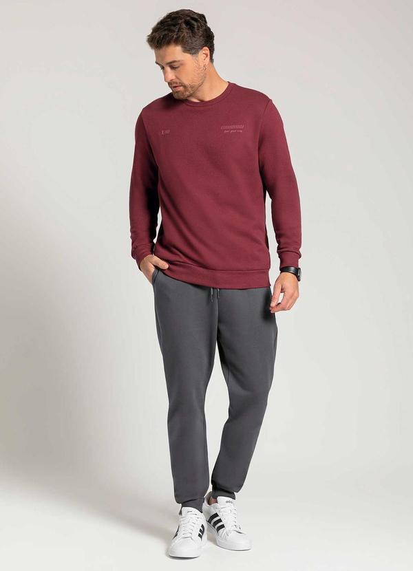 Exco - Blusão Masculino Estampado Vermelho 2