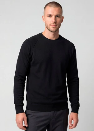 Diametro - Blusão Masculino Malhão Maquinetado Preto - DIAMETRO