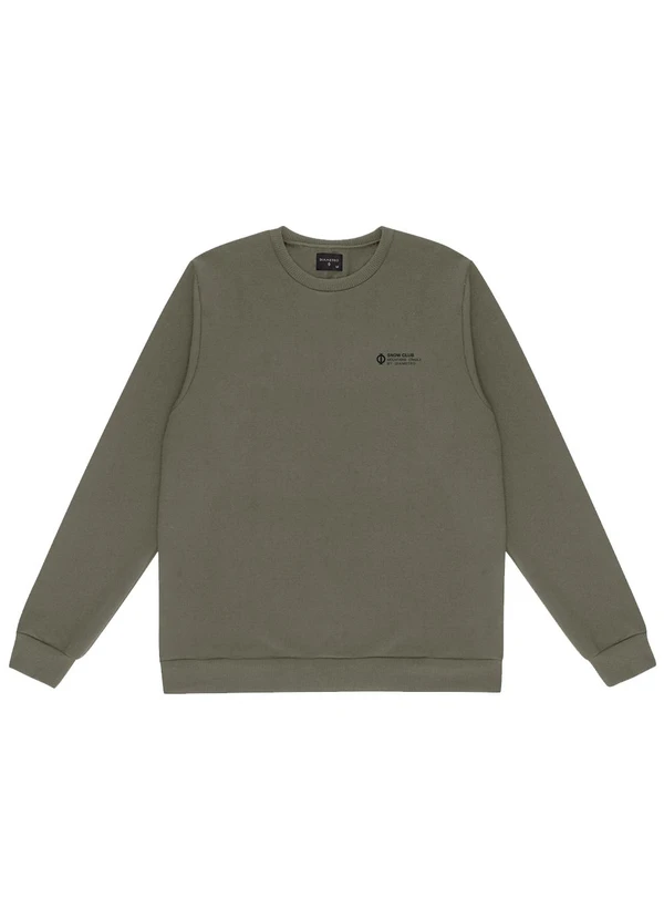 Diametro - Blusão Masculino Moletom Verde