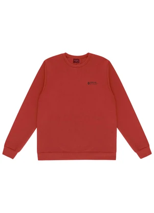 Diametro - Blusão Masculino Moletom Vermelho - DIAMETRO