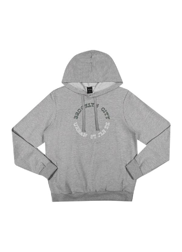 Rezzato - Blusão Moletom City Masculino Cinza