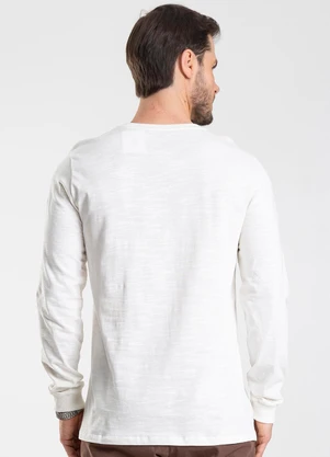 Diametro - Camiseta Manga Longa Bege - DIAMETRO