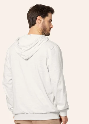 Diametro - Camiseta Manga Longa com Capuz Bege - DIAMETRO