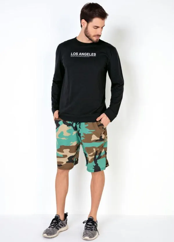 Moda Pop - Casaco Los Angeles Básico Preto 3