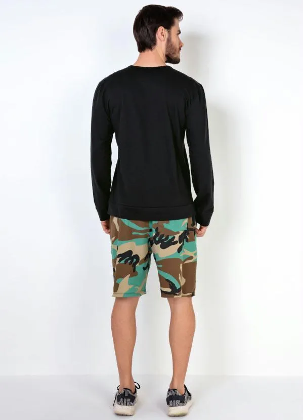 Moda Pop - Casaco Los Angeles Básico Preto 5