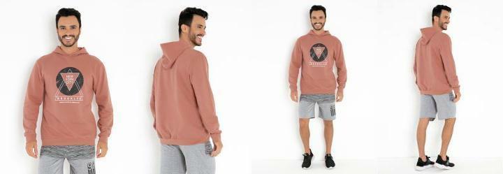 Casaco Marrom com Capuz