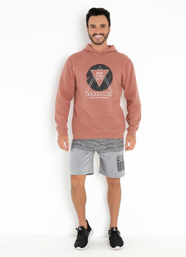 Moda Pop - Casaco Marrom com Capuz 3