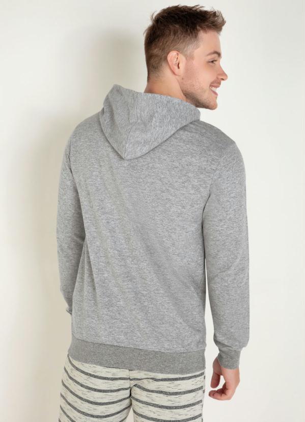 Outlet - Casaco Mescla com Estampa Águia 2