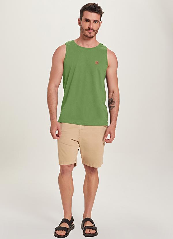 The Philippines - Camiseta Regata Masculina Verde 3