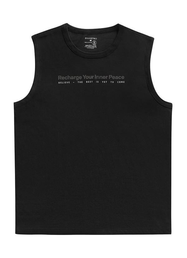 Diametro - Machão Masculino em Meia Malha Preto