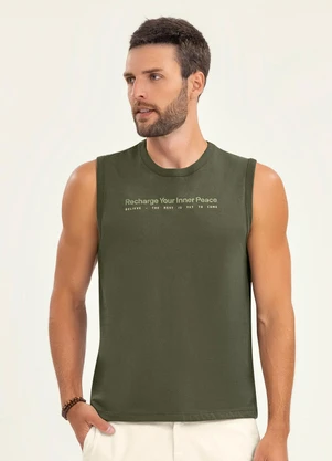 Diametro - Machão Masculino em Meia Malha Verde - DIAMETRO