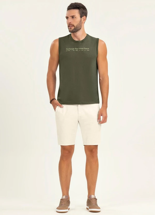 Diametro - Machão Plus Size Masculino em Meia Malha Verde 2