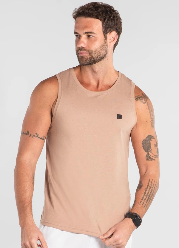 The Philippines - Regata Básica em Algodão Marrom