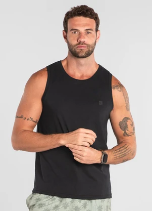 The Philippines - Regata Básica em Algodão Preto - THE PHILIPPINES