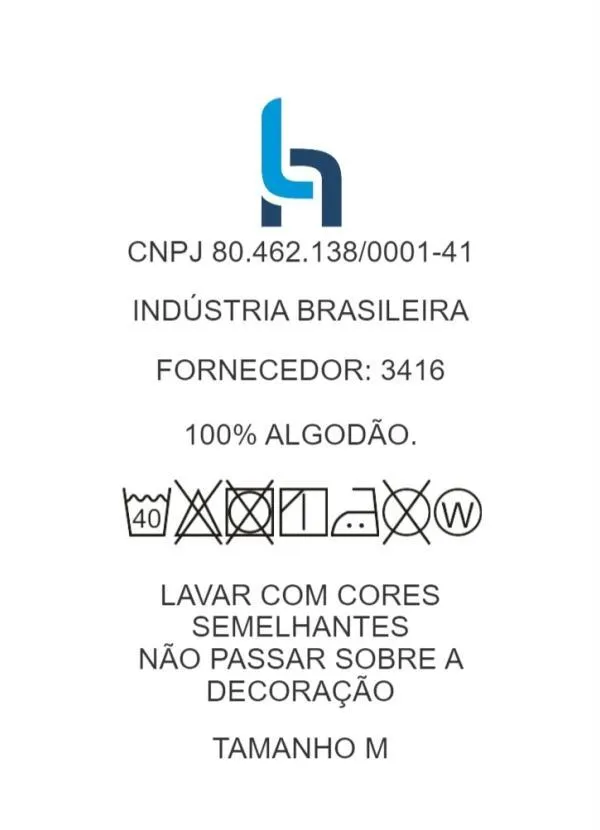 Moda Pop - Regata Básica Marinho 6