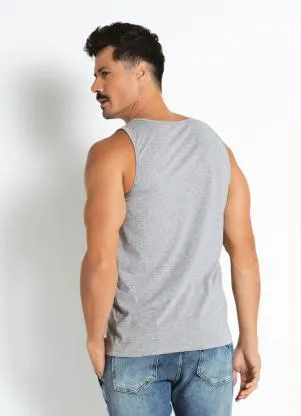 Moda Pop - Regata Básica Mescla - MODA POP