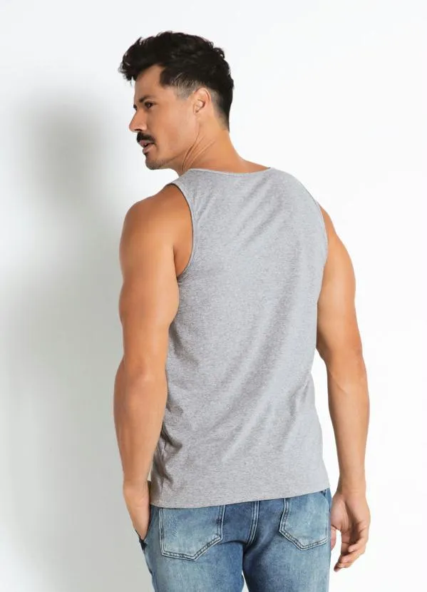 Moda Pop - Regata Básica Mescla 2