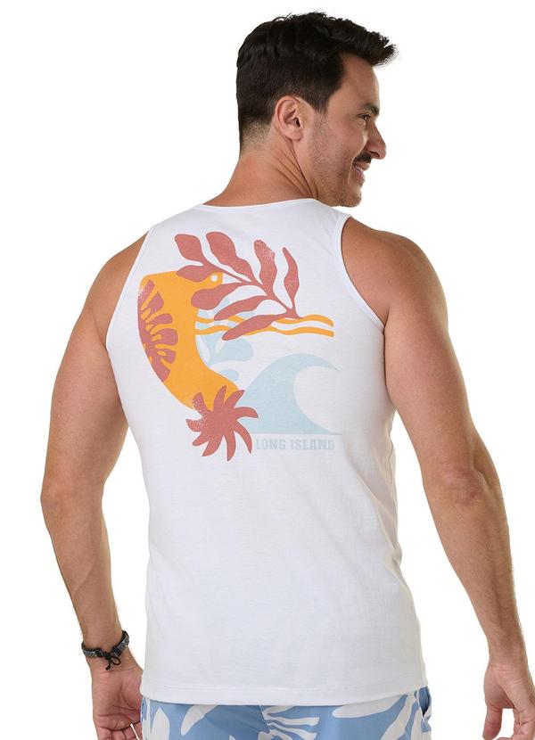 Long Insland - Regata Básica Onda  Branco 2