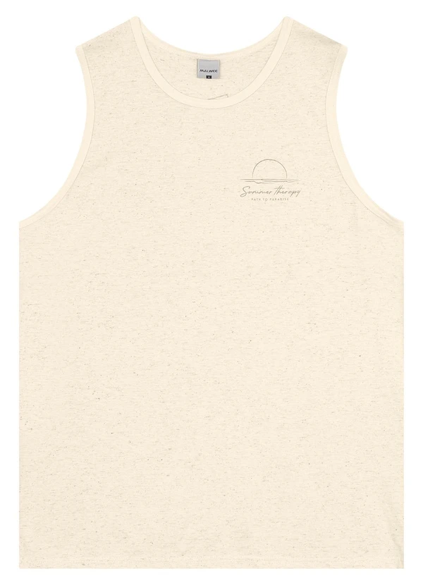 Malwee - Regata Bege Summer Therapy em Linho 3