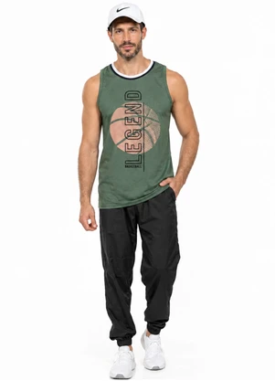 Decoy - Regata com Estampa Basketball Verde - DECOY