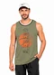 Decoy - Regata com Estampa Basketball Cinza - variação: Verde