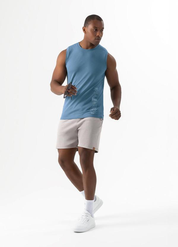 Exco - Regata em Algodão Azul 4