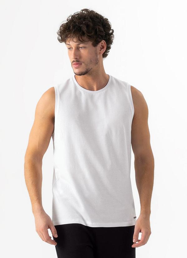 Exco - Regata em Algodão Branco