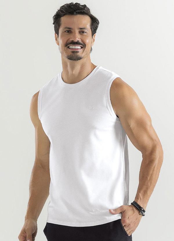 Exco - Regata em Algodão Branco