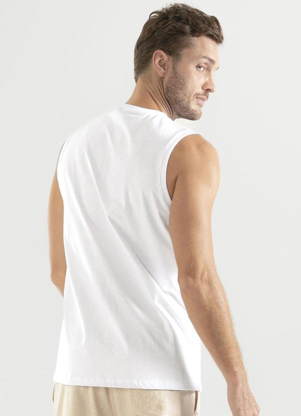 Exco - Regata em Algodão Branco 2