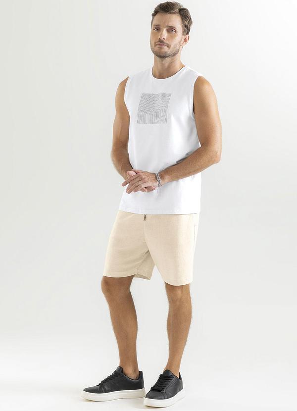 Exco - Regata em Algodão Branco 3