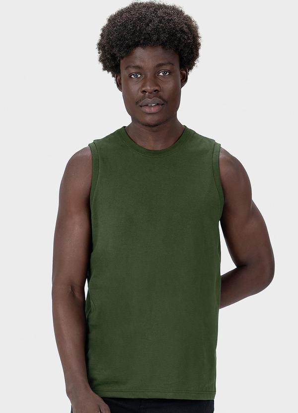 Malwee - Regata em Malha Masculina Verde