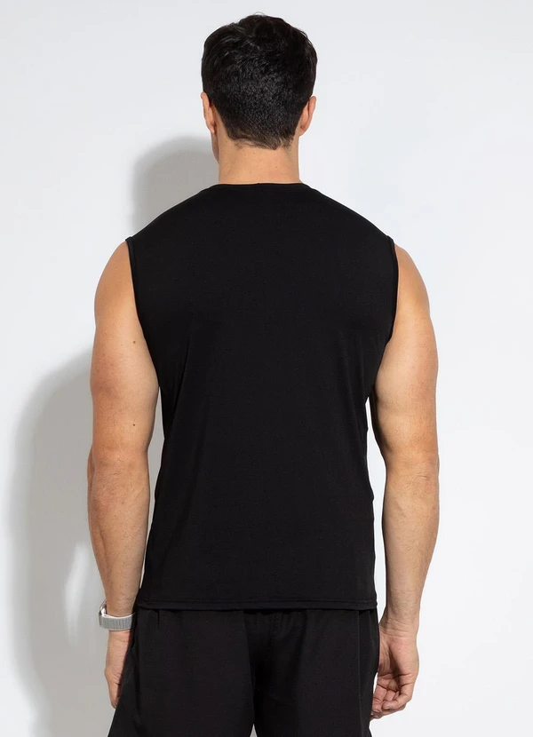 Exco - Regata em Tecido Tecnológico Preto 2