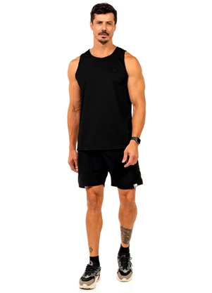 Decoy - Regata Fitness com Estampa Masculina Preto - DECOY