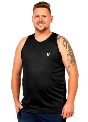 Decoy - Regata Fitness com Estampa Masculina Preto - DECOY