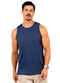 Decoy - Regata Fitness em Ribana Masculina Preto - variação: Azul