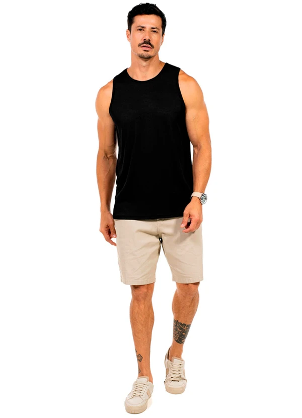 Decoy - Regata Fitness em Ribana Masculina Preto 2