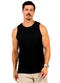 Decoy - Regata Fitness em Ribana Masculina Preto - variação: Preto