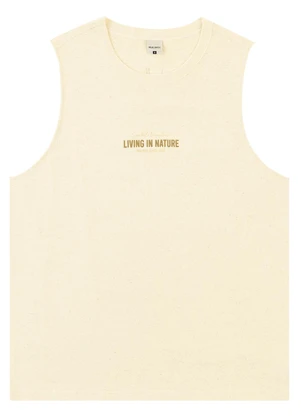 Malwee - Regata Living In Nature em Malha Linho Off White - MALWEE