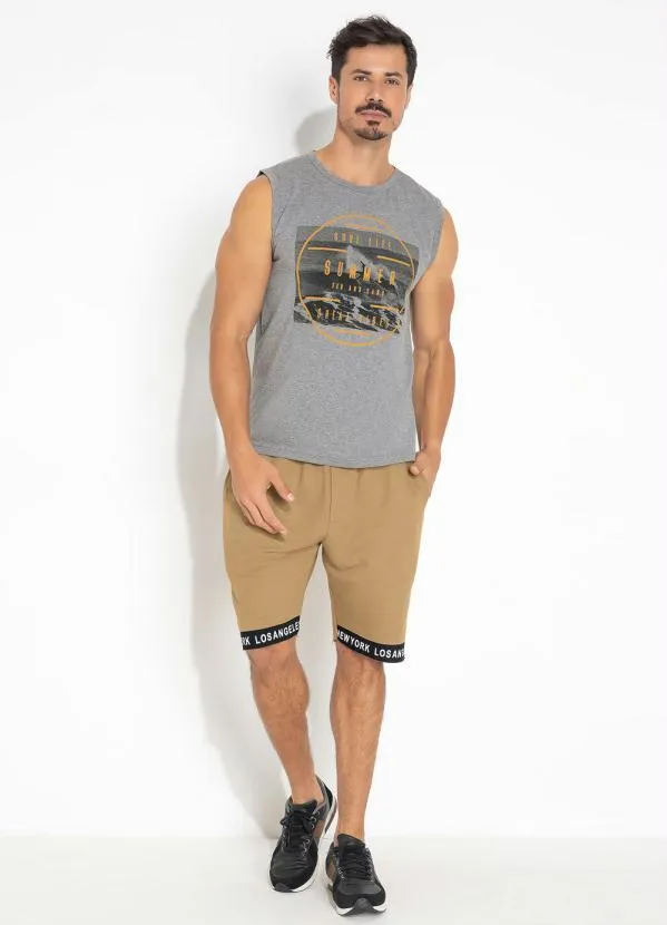 Moda Pop - Regata Luiz Mescla com Estampa 4