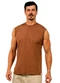 Decoy - Regata Machão Casual Masculina Preto - variação: Marrom