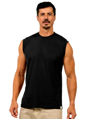 Decoy - Regata Machão Casual Masculina Preto - DECOY