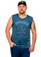 Decoy - Regata Machão Fitness Masculina Vermelho - variação: Azul