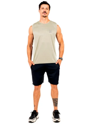 Decoy - Regata Machão Fitness Masculina Bege - DECOY