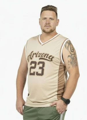 Decoy - Regata Machão Fitness Masculina Bege - DECOY