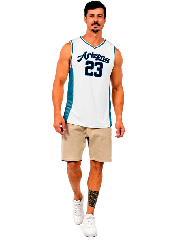 Decoy - Regata Machão Fitness Masculina Branco 2