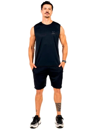 Decoy - Regata Machão Fitness Masculina Preto - DECOY